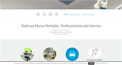 Desktop Screenshot of mariamontalto.com